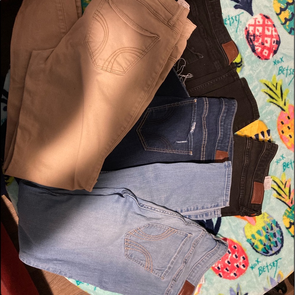 5 pair size 13 jeans from Hollister